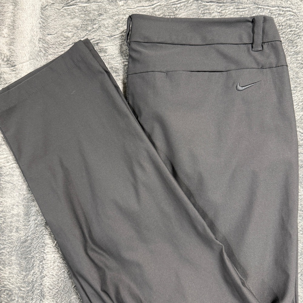 Nike Golf Pants Men 10 Black Dri-FIT Trousers 884934-010